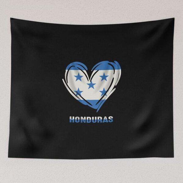 Item preview, Honduras Flag Heart Words designed and sold by KoolMoDee.