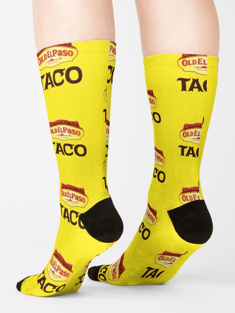 "Mexican Food Taco design" Socks for Sale by GetItGiftIt Redbubble