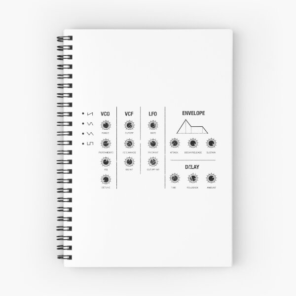 Artikelvorschau, Vintage Analog Synthesizer Potis Retro Synth Studio Nerd 80s design entworfen und verkauft von A-Fashion.