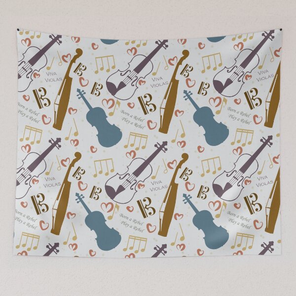 Item preview, Rebel Viola Pattern designed and sold by Jabbledab.