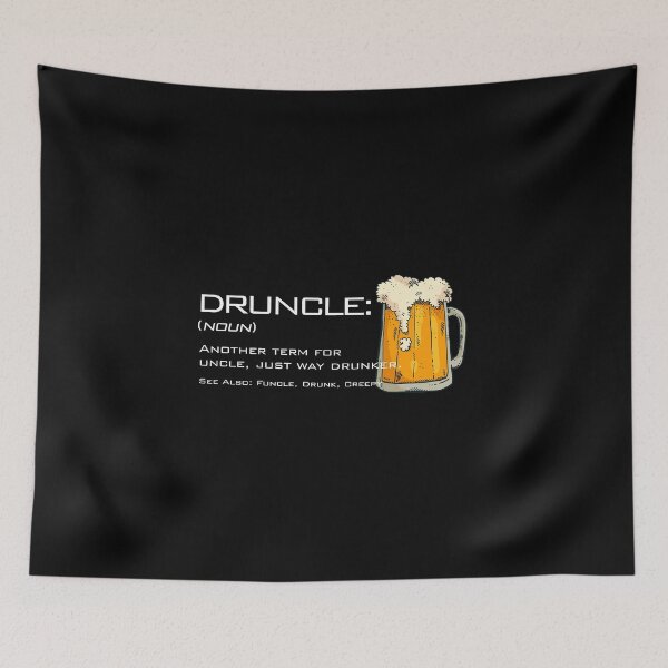 Item preview, Druncle - Drunk Uncle designed and sold by KoolMoDee.