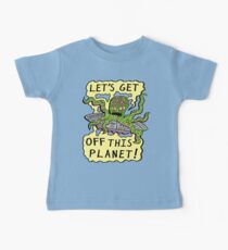 Alien UFO Escape Baby Tee