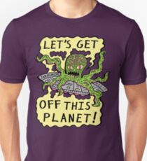 Alien UFO Escape Unisex T-Shirt