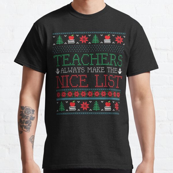 teacher xmas shirts