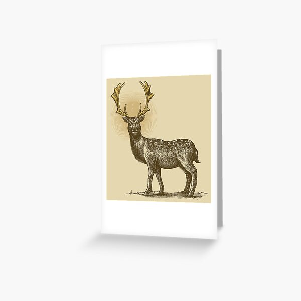Item preview, The Sacred Deer designed and sold by Moryart.