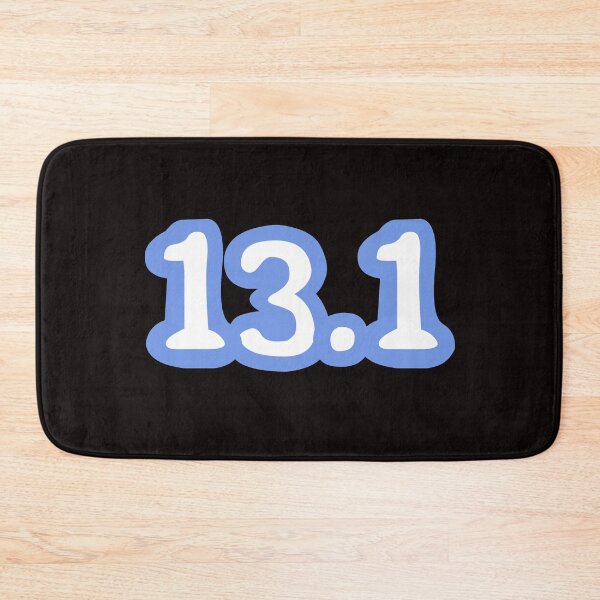 Item preview, iRun 13.1 Blue Sticker designed and sold by dcroffe.