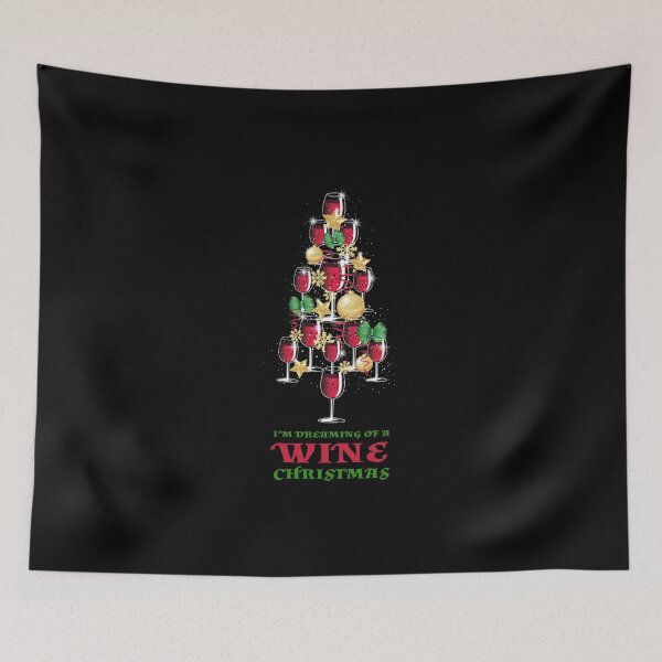 Item preview, I'm Dreaming Of A Wine Christmas designed and sold by KoolMoDee.