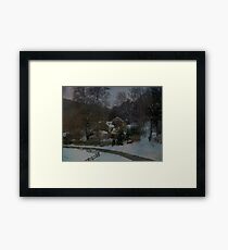 Winter Scene Framed Print