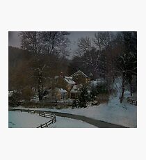 Winter Scene Photographic Print