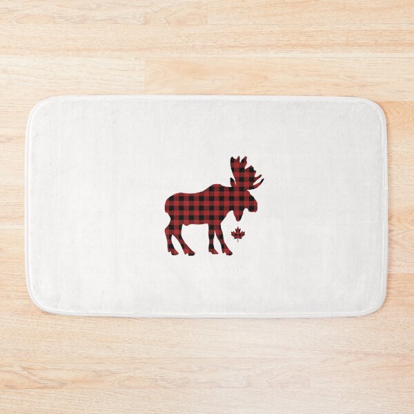 Item preview, Plaid Canadian Moose designed and sold by The-Lark-Inn.
