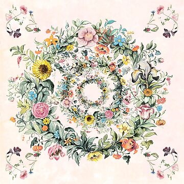 Artwork thumbnail, Circle of life-floral painting by anni103
