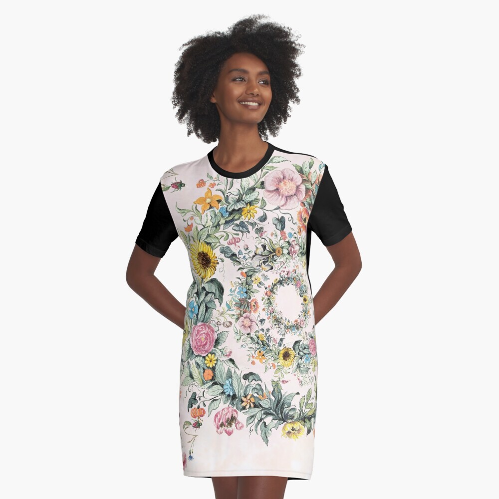 Item preview, Graphic T-Shirt Dress designed and sold by anni103.