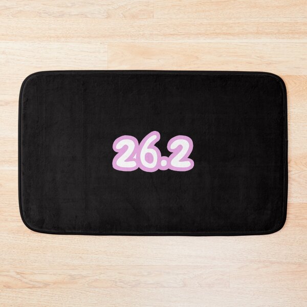 Item preview, iRun 26.2 Pink Sticker designed and sold by dcroffe.
