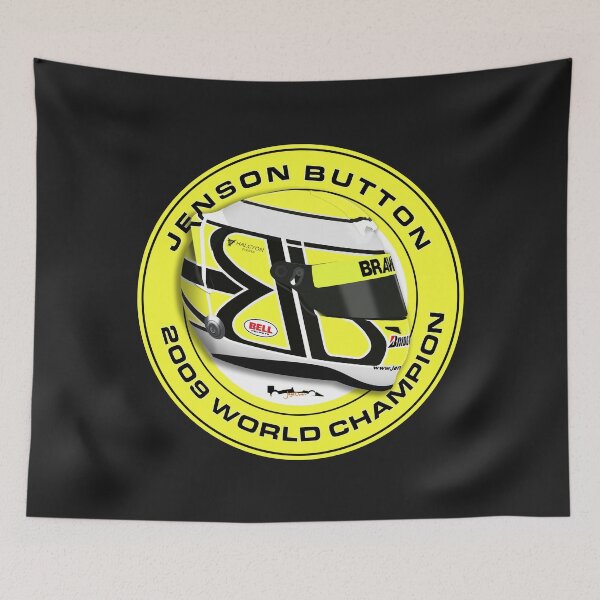 Item preview, Jenson Button - 2009 helmet circle designed and sold by JageOwen.