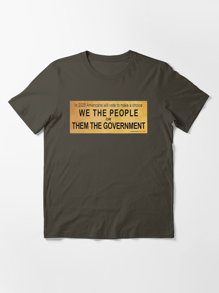 Alternate view of We or Them Essential T-Shirt