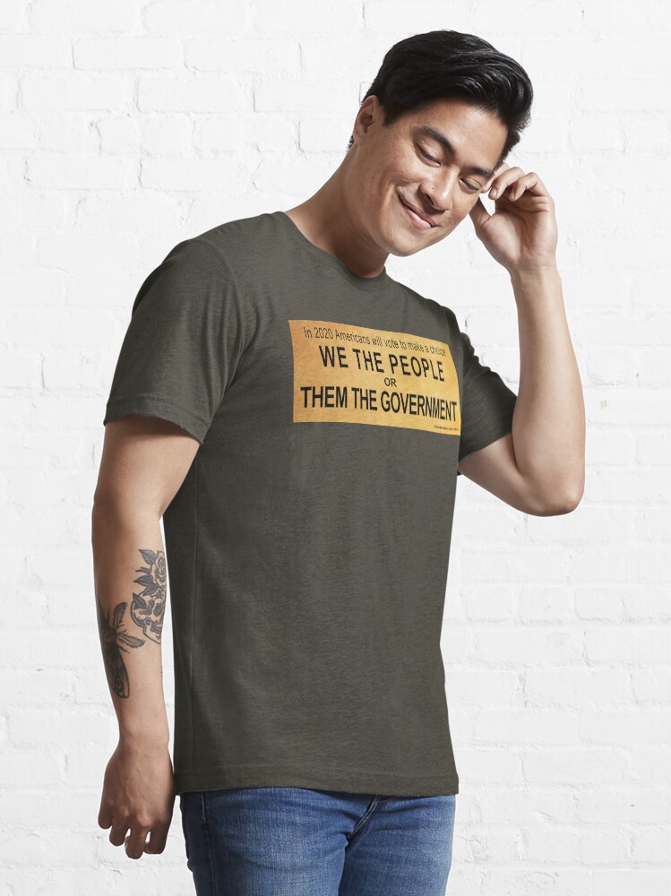 Alternate view of We or Them Essential T-Shirt