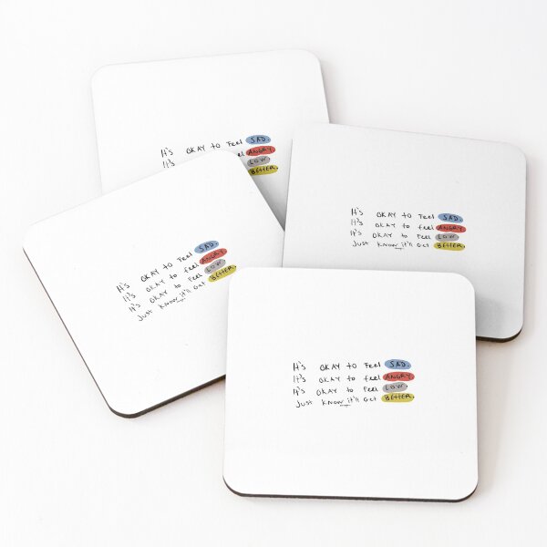 Item preview, It is Okay To Feel Sad, Angry, Low, Just Know It'll Get Better! designed and sold by livinglyfree.