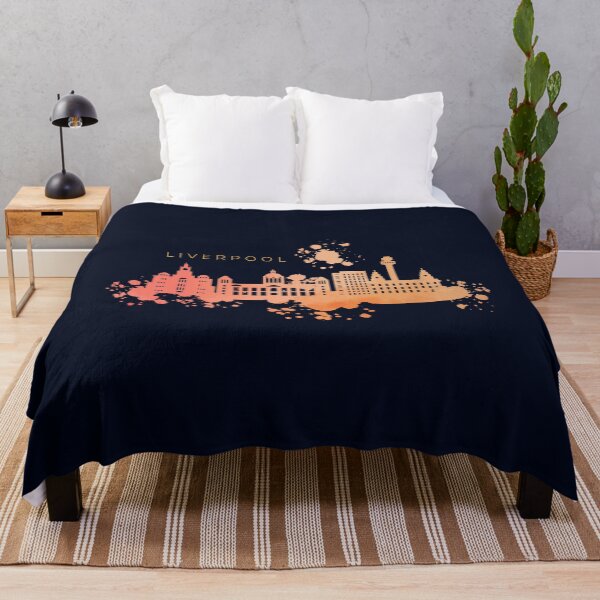Item preview, Liverpool Watercolor Skyline designed and sold by FFelder.