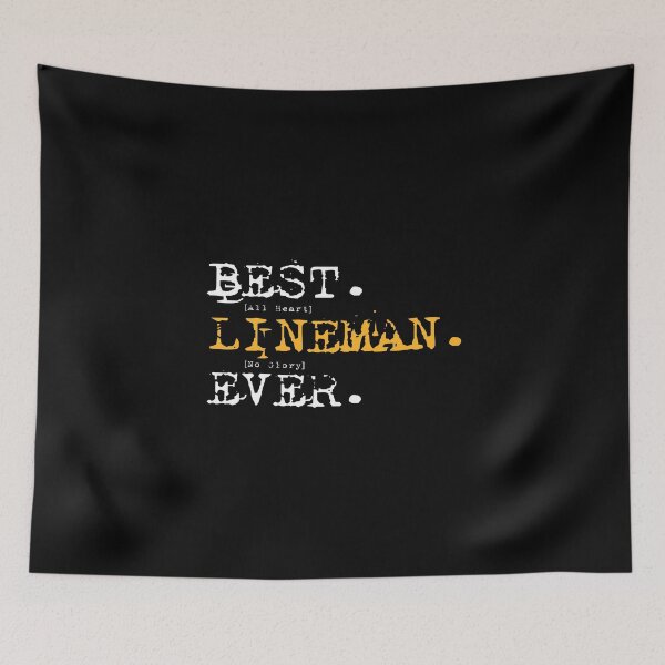 Item preview, Best Lineman Ever All Heart No Glory designed and sold by KoolMoDee.