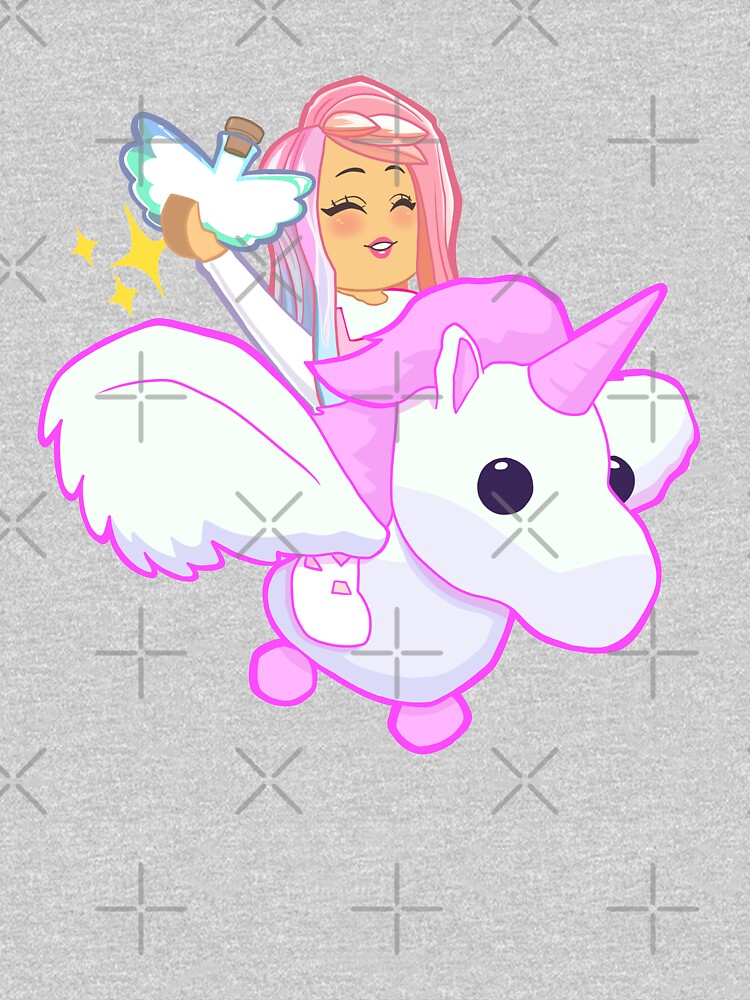 Adopt Me - Pink Flying Unicorn by TheBeatlesArt