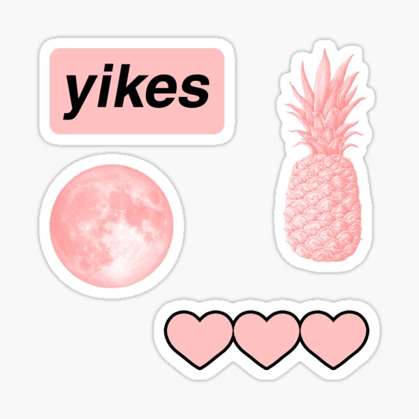 Vsco Pink Aesthetic Pack Sticker By Trajeado14 Redbubble 6725