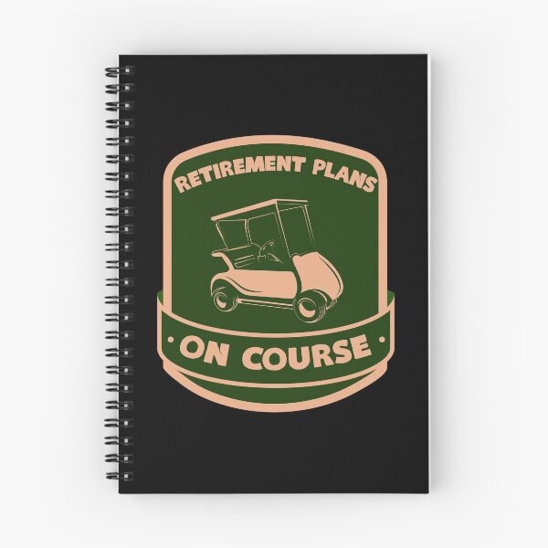 Item preview, Retirement Plans On Course - Golf Cart designed and sold by KoolMoDee.