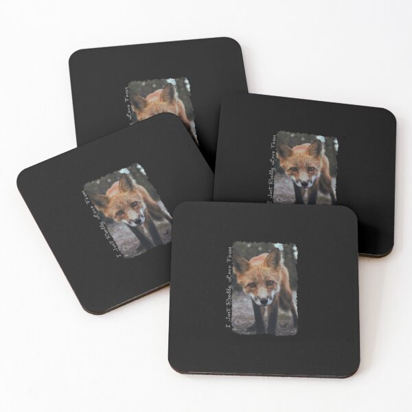 Item preview, I Just Really Love Foxes designed and sold by KoolMoDee.