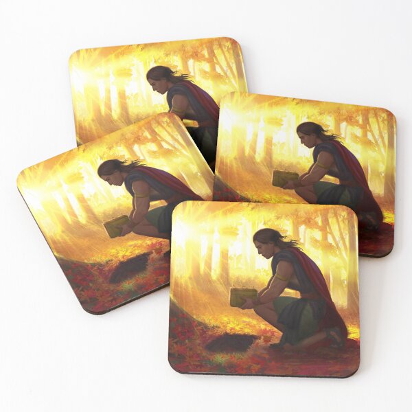 Item preview, Moroni Burying the Plates designed and sold by Katie Payne.