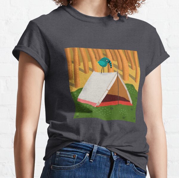 Bird on Tent Classic T-Shirt