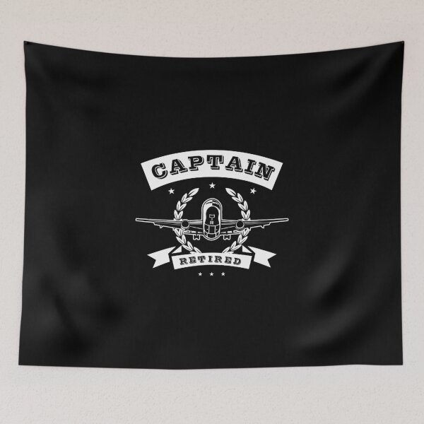 Item preview, Captain Retired - Airline Pilot designed and sold by KoolMoDee.