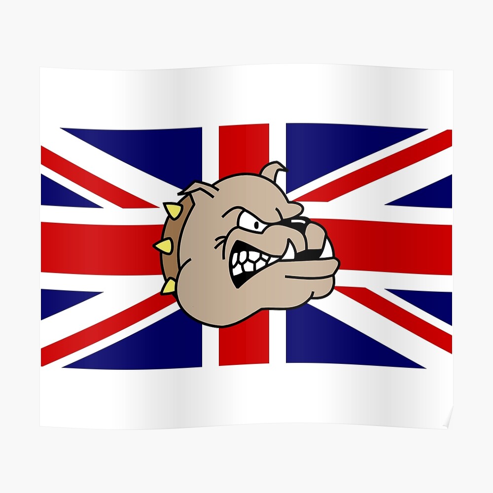 Union Jack Flag British Bulldog Great Britain 