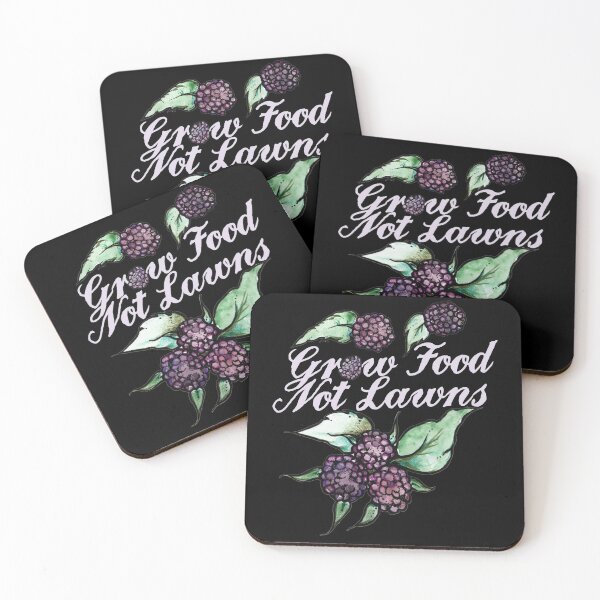 Item preview, Grow Food Not Lawns designed and sold by FrictionMaxxing.