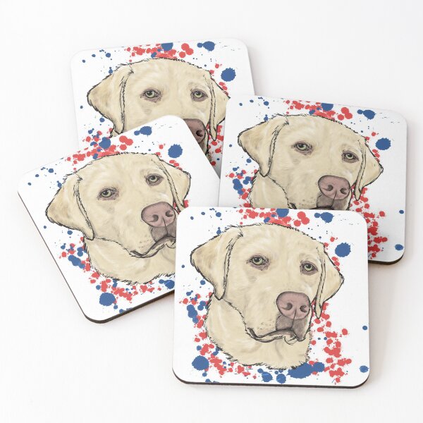 Item preview, Cindy the Yellow Lab designed and sold by ArtisticBulldog.