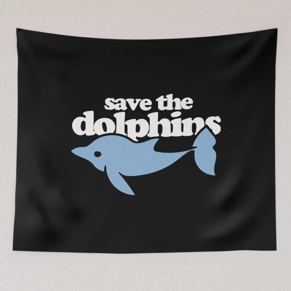 Item preview, Save the dolphins designed and sold by FrictionMaxxing.