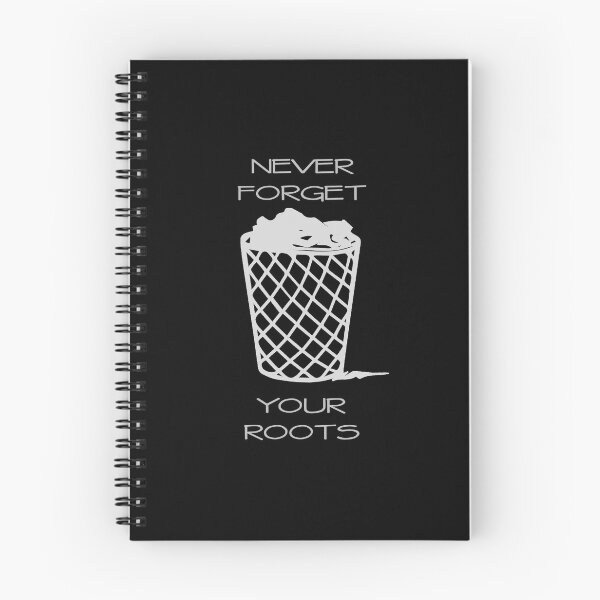 Item preview, Never Forget Your Roots Trashcan designed and sold by KoolMoDee.