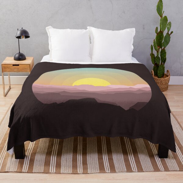 Item preview, Colourful Mountain Sunset designed and sold by esgomes.