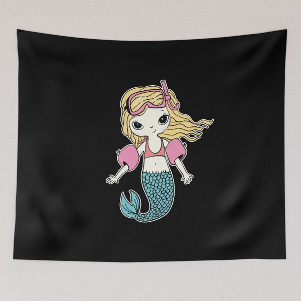 Item preview, Swimming Girl Mermaid designed and sold by KoolMoDee.