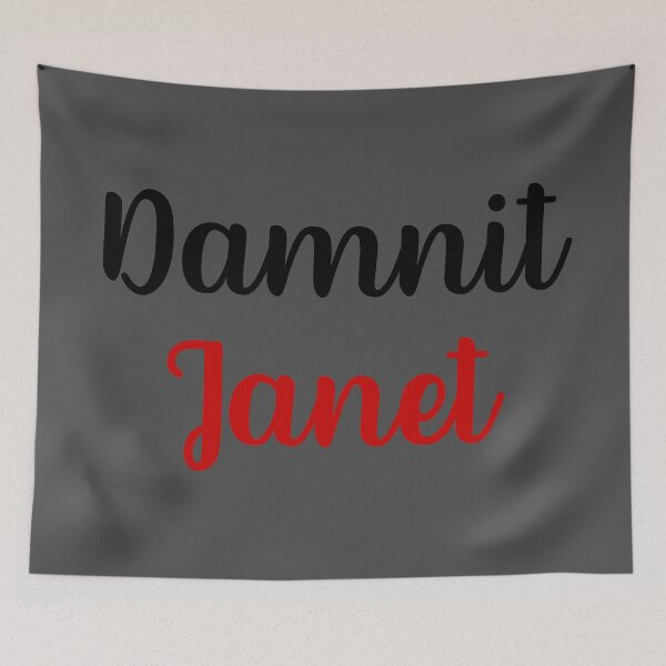 Item preview, Damnit, Janet designed and sold by Theatre Thoughts.