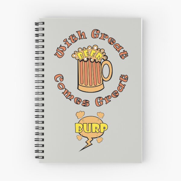 Item preview, With Great Beer Comes Great Burp designed and sold by MonkeyBusinessC.