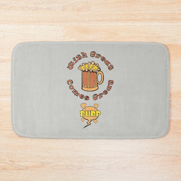 Item preview, With Great Beer Comes Great Burp designed and sold by MonkeyBusinessC.