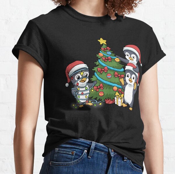 Fashion Star Mens Xmas Merry Santa Reindeer Penguin T Shirt 