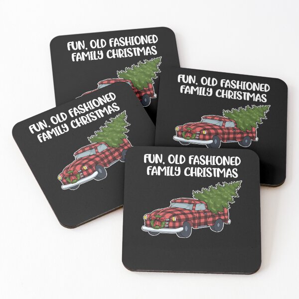 Item preview, Family Christmas Shirt Fun Old Fashioned Tree Oldtimer Truck designed and sold by DSWShirts.