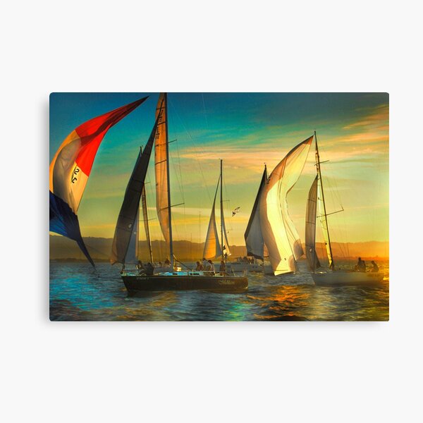 Where Spinnakers Come To Life Canvas Print