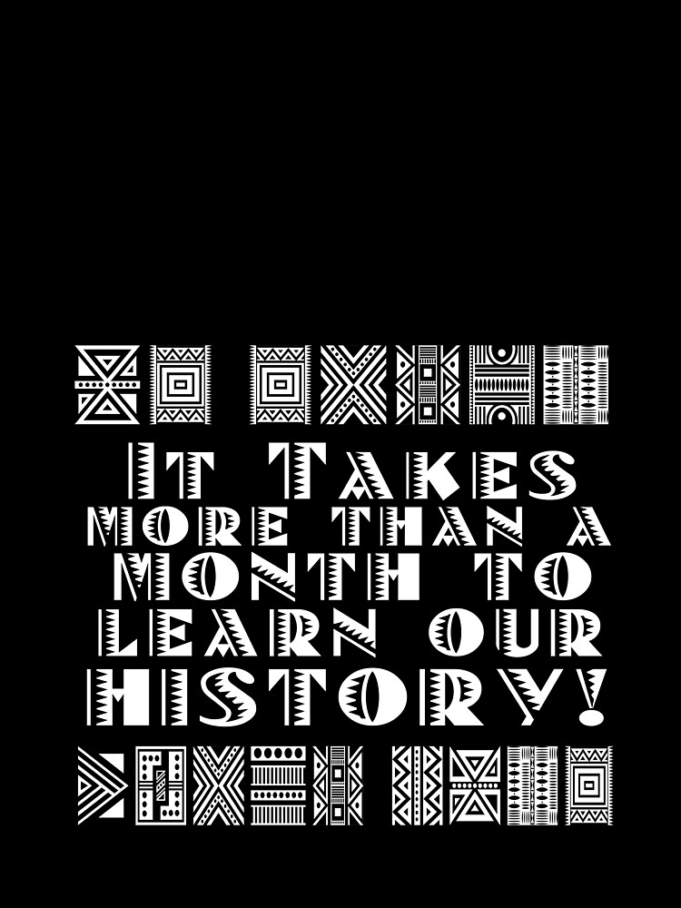It takes more than a month to learn our history! by Recruitees