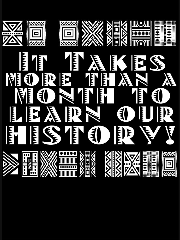 It takes more than a month to learn our history! by Recruitees