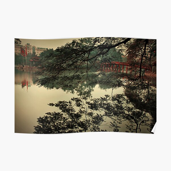 Lake Print Poster
