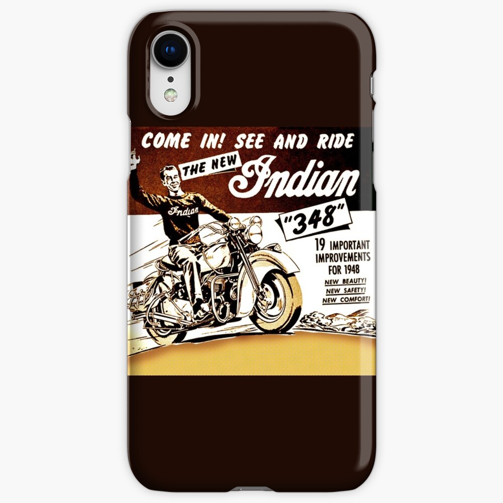 "Indian Motorcycle " iPhone Case & Cover by DBnation Redbubble