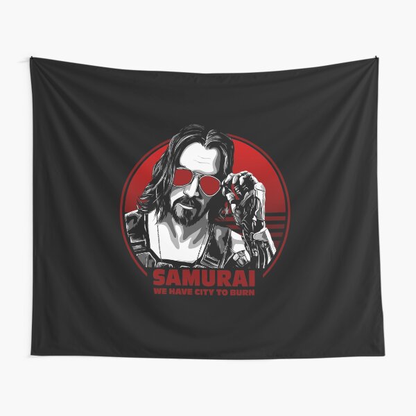 Cyberpunk best sale 2077 tapestry