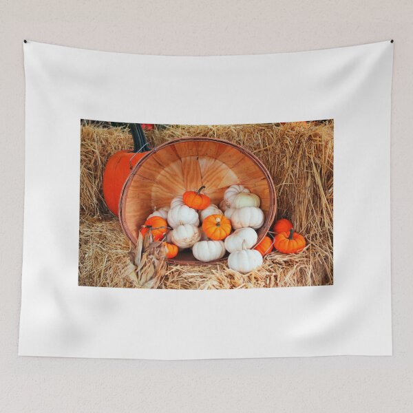 Item preview, White And Orange Mini Pumpkins designed and sold by Cynthia48.