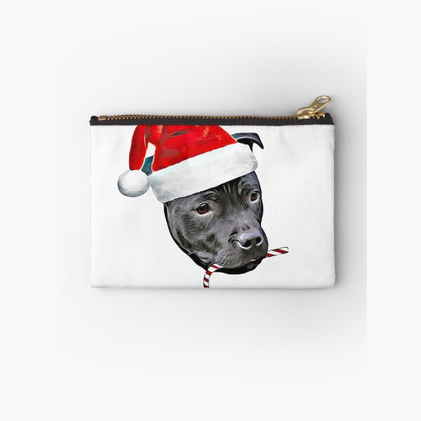 Item preview, Christmas Staffordshire Bull Terrier designed and sold by ritmoboxers.